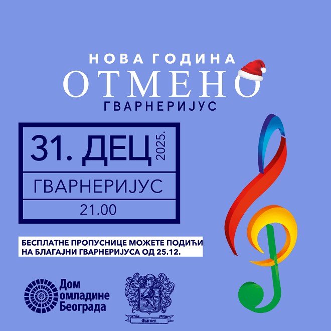 Nova godina - Otmeno! - doček Nove godine 2026.