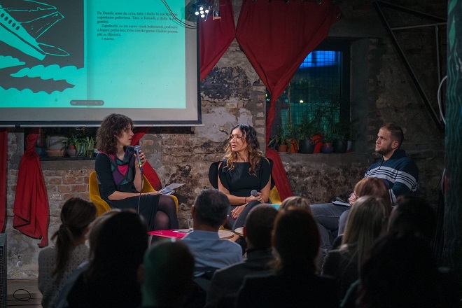 Promocija knjige STO POSTO TUĐA POSLA Olivere Zulović (foto: Miroslav Milić)
