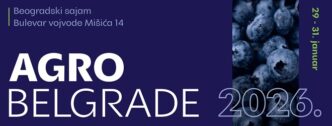 Agro Belgrade 2026 - Međunarodni sajam voćarstva, povrtarstva i vinogradarstva