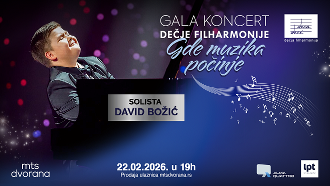 MTS dvorana: Gala koncert Dečje filharmonije