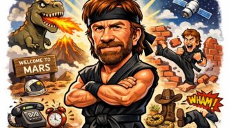 Sećanje na Čaka Norisa: Legendarni vicevi (ilustracija: ChatGPT)