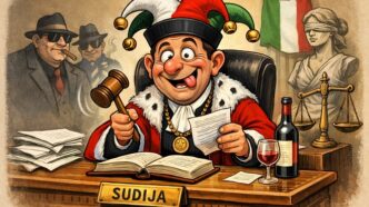 Oko Beograda: Kad ja tamo, a ono mafija (ilustracija: ChatGPT)