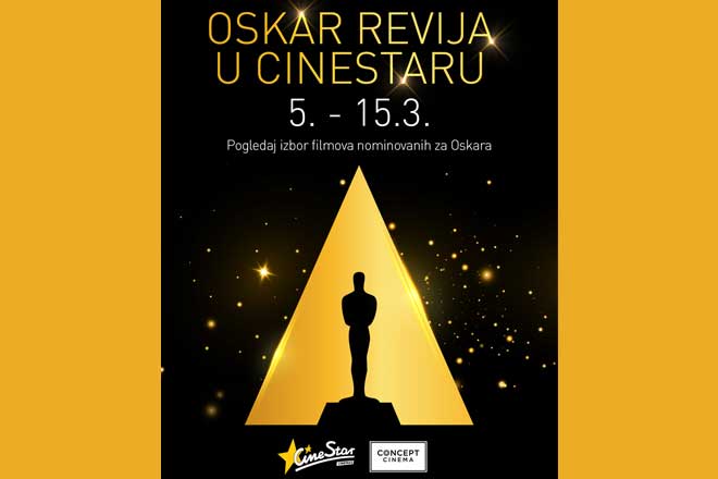 OSKAR REVIJA 2026 u CineStaru i Concept Cinema