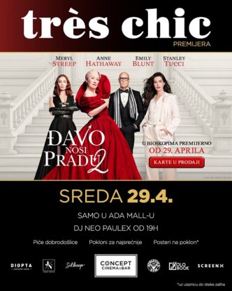 CineStar bioskopi: ĐAVO NOSI PRADU 2