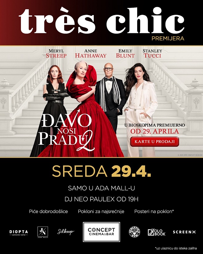 CineStar bioskopi: ĐAVO NOSI PRADU 2