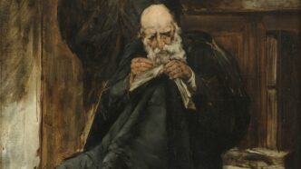 Đorđe Krstić - Pisac jevanđelja, 1907. (foto: Narodni muzej Srbije)