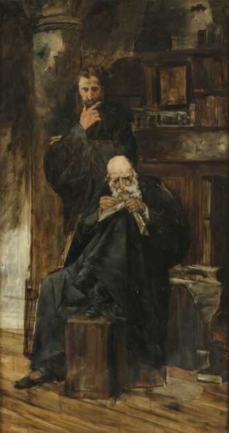 Đorđe Krstić - Pisac jevanđelja, 1907. (foto: Narodni muzej Srbije)