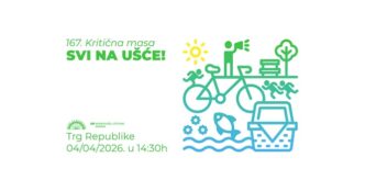 167. Beogradska Kritična masa: Svi na Ušće
