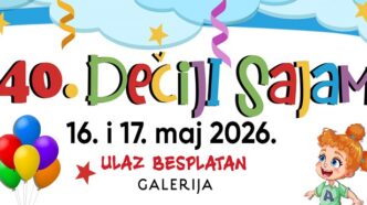 40. Dečji sajam u TC Galerija Belgrade (detalj sa vizuala)