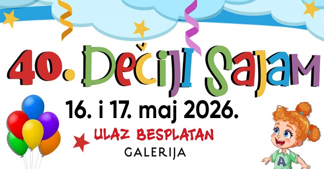 40. Dečji sajam u TC Galerija Belgrade (detalj sa vizuala)