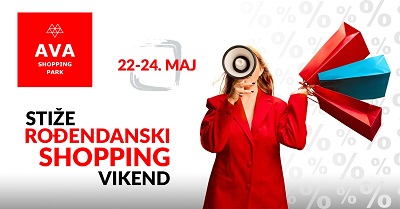 AVA SP - rođendanski shopping vikend - baner