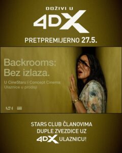 CineStar bioskopi: Pretpremijerno film BACKROOMS: BEZ IZLAZA