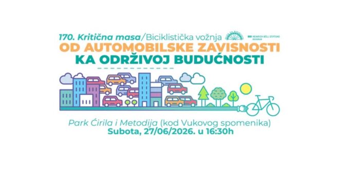 170. Beogradska Kritične mase: Od automobilske zavisnosti ka održivoj budućnosti
