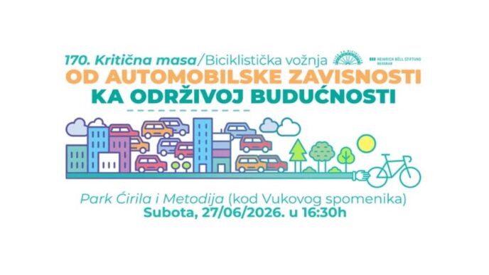 170. Beogradska Kritične mase: Od automobilske zavisnosti ka održivoj budućnosti