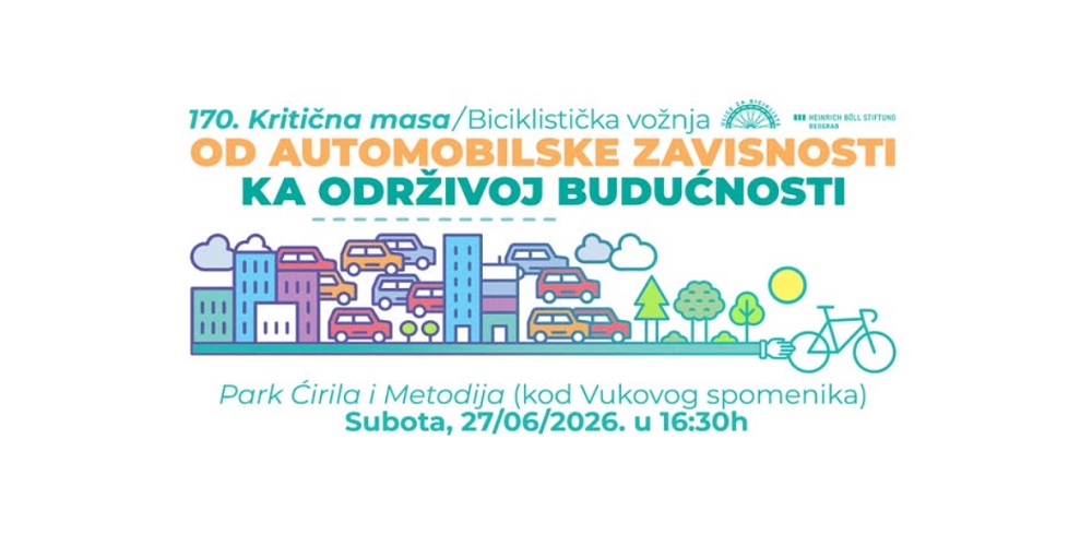 170. Beogradska Kritične mase: Od automobilske zavisnosti ka održivoj budućnosti