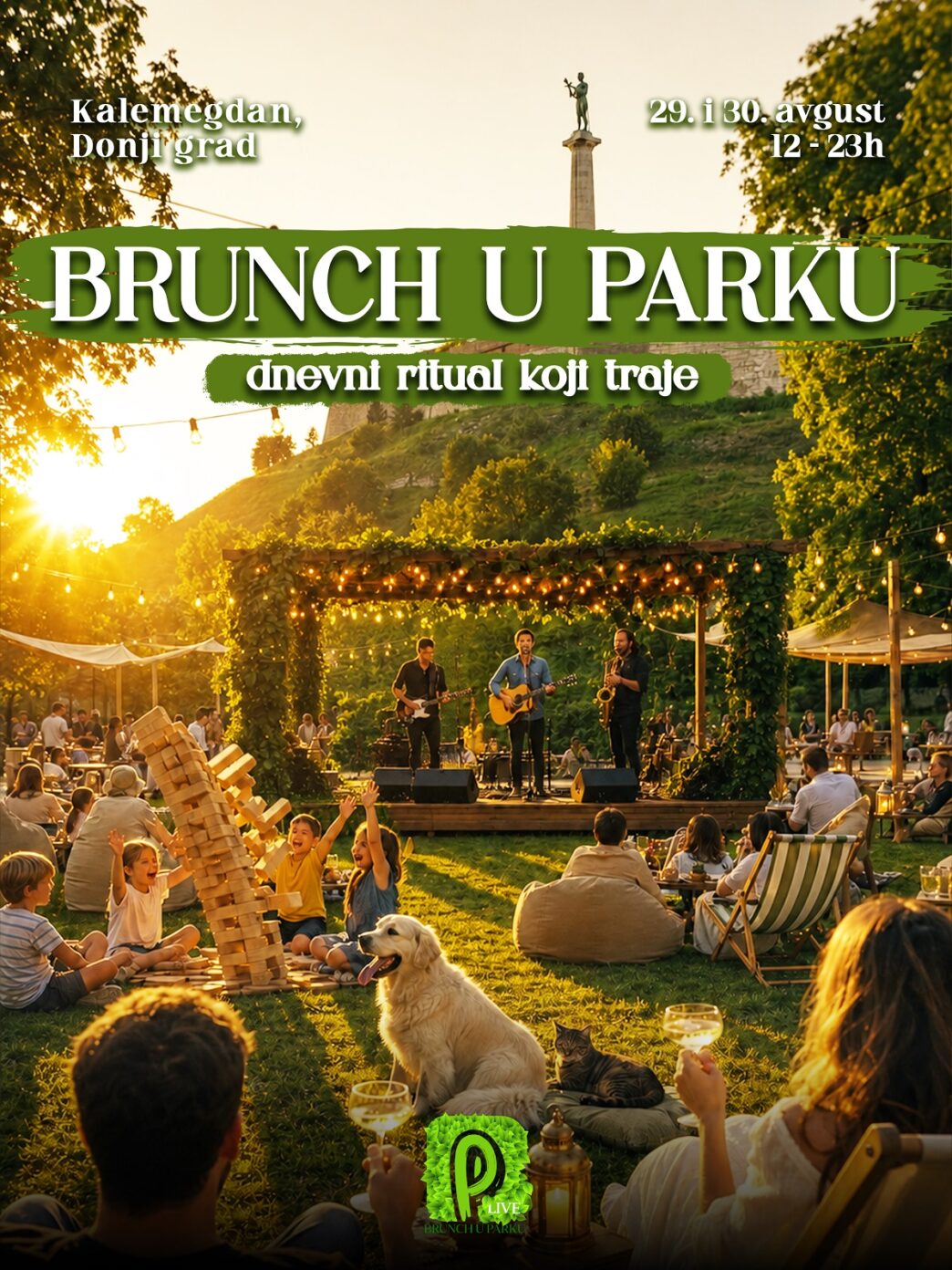 Kalemegdan: Brunch u parku