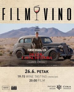 Film i vino događaj u Concept Cinema uz istorijski spektakl o Šarlu de Golu