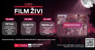 Open Air Cinema na krovu Sava centra: Film živi