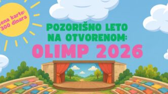 Pozorišno leto na otvorenom: Olimp 2026 (ilustracija: ChatGPT)