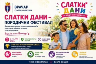 Vračar: Slatki dani - novi porodični festival