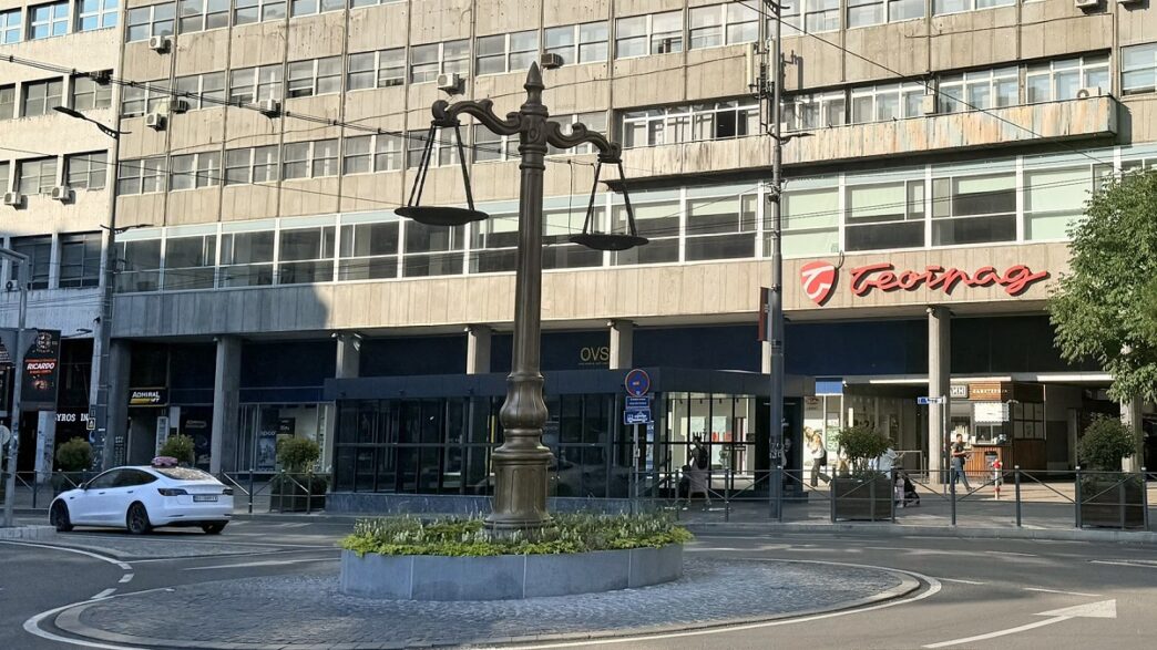 Šta je ovo na Terazijama?! (foto: Aleksandra Prhal)