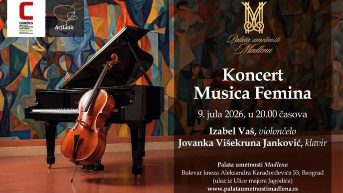 Koncert MUZIKA FEMINA u Palati umetnosti Madlena