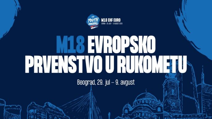 M18 EHF EURO 2026: Evropsko prvenstvo u rukometu za muškarce do 18 godina