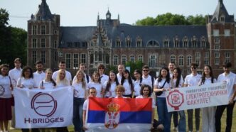 Studenti ETF-a u Belgiji (foto: H-Bridges)