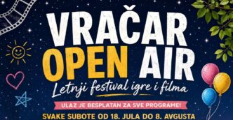 Vračar Open Air - letnji festival igre i filma