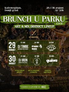 Brunch u parku: Art & Mix District pretvara Kalemegdan u najveći dnevni dance floor ovog leta
