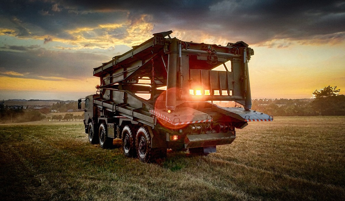 Vozilo za postavljanje mostova (fotografija iz arhive CSG-a)