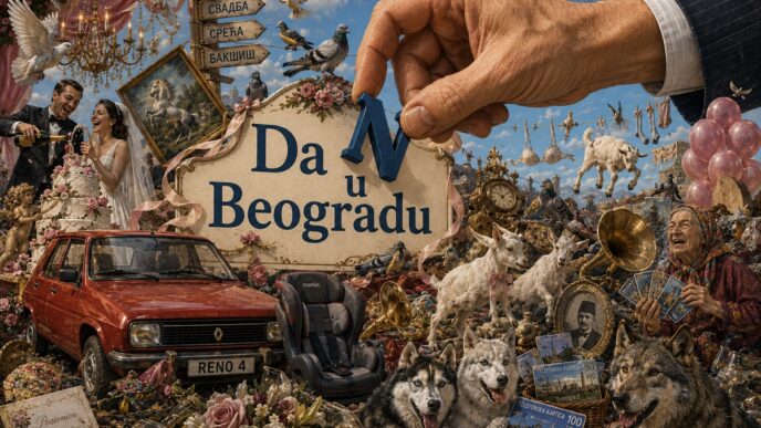 Oko Beograda: Mali oglasi (ilustracija: ChatGPT)