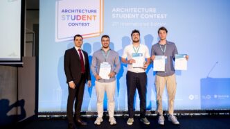 Saint-Gobain Architecture Student Contest 2026 - srpski tim (foto: Sam Pinto)