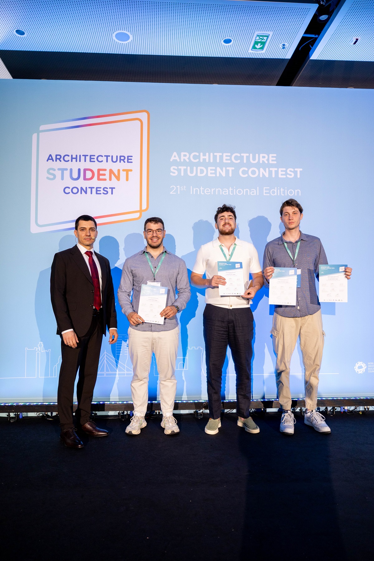 Saint-Gobain Architecture Student Contest 2026 - srpski tim (foto: Sam Pinto)
