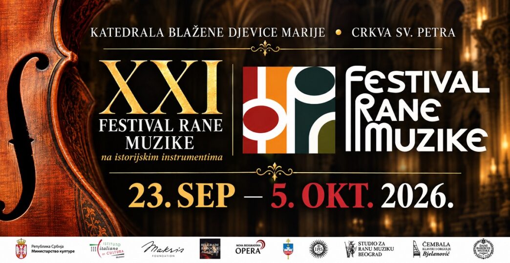 21. Festival rane muzike i 26. Beogradska barokna akademija