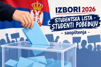 Izbori 2026: Studentska lista - Studenti pobeđuju (ilustracija: ChatGPT)