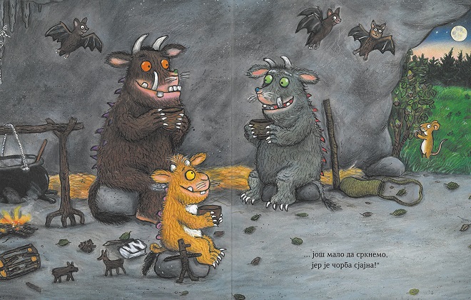Kreativni centar: GROZON BAKA (ilustracija iz knjige)