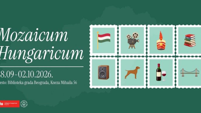 Mozaicum Hungaricum u Biblioteci grada Beograda