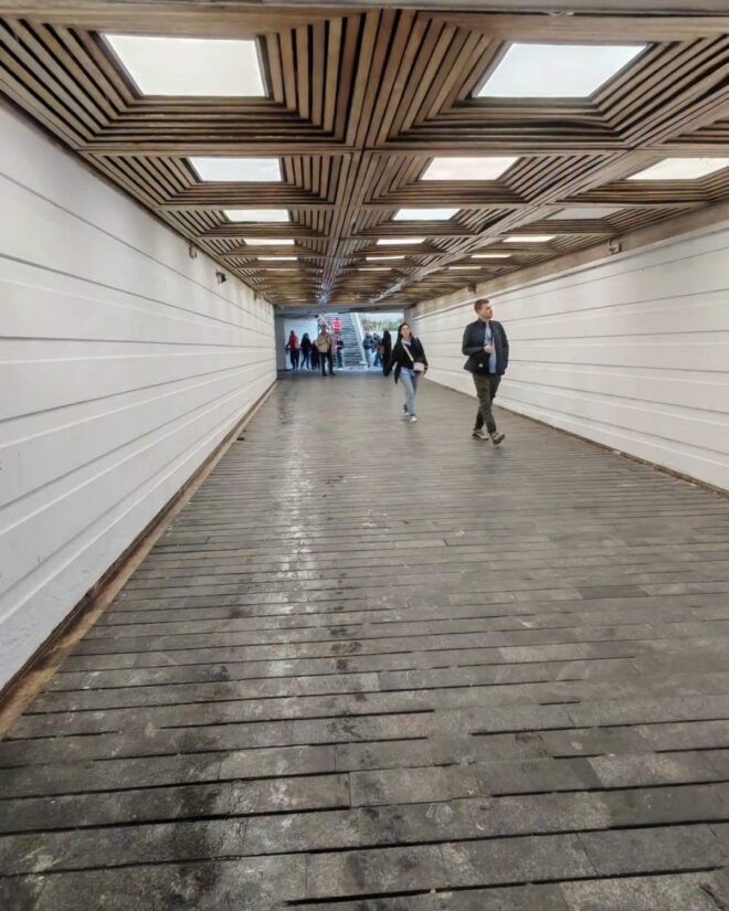 Sreda, 28. oktobar 2026. - okrečen prolaz na Zelenom vencu (foto: Aleksandra Prhal)