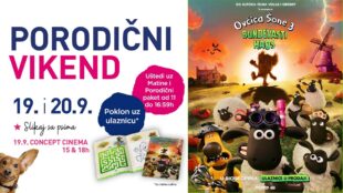 Porodični vikend: OVČICA ŠONE 3 stiže u CineStar bioskope