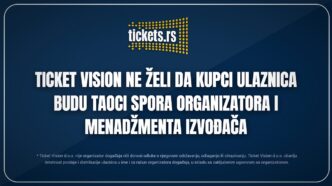 Ticket Vision vraća novac od ulaznica za otkazani koncert Dina Merlina u Kraljevu
