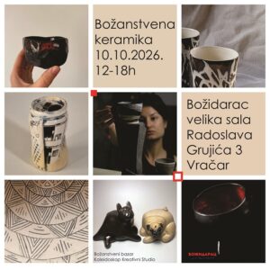 Prvi bazar unikatne ručno rađene keramike - BOŽANSTVENA KERAMIKA