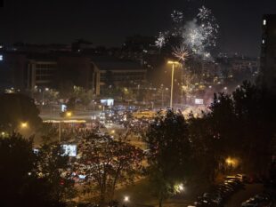 Slavlje posle pobede, 25. oktobar 2026. (foto: NN / DuB)