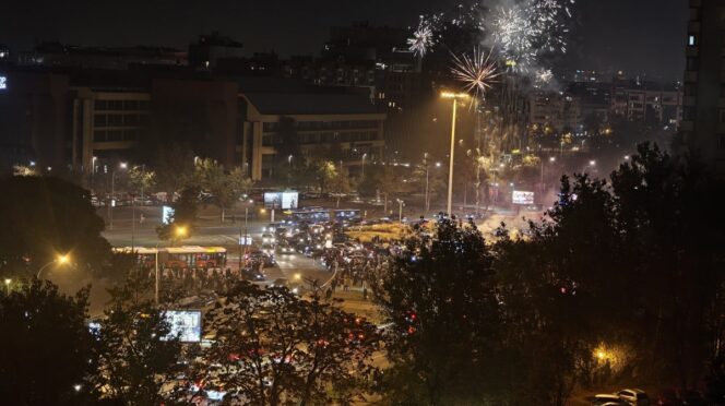 Slavlje posle pobede, 25. oktobar 2026. (foto: NN / DuB)