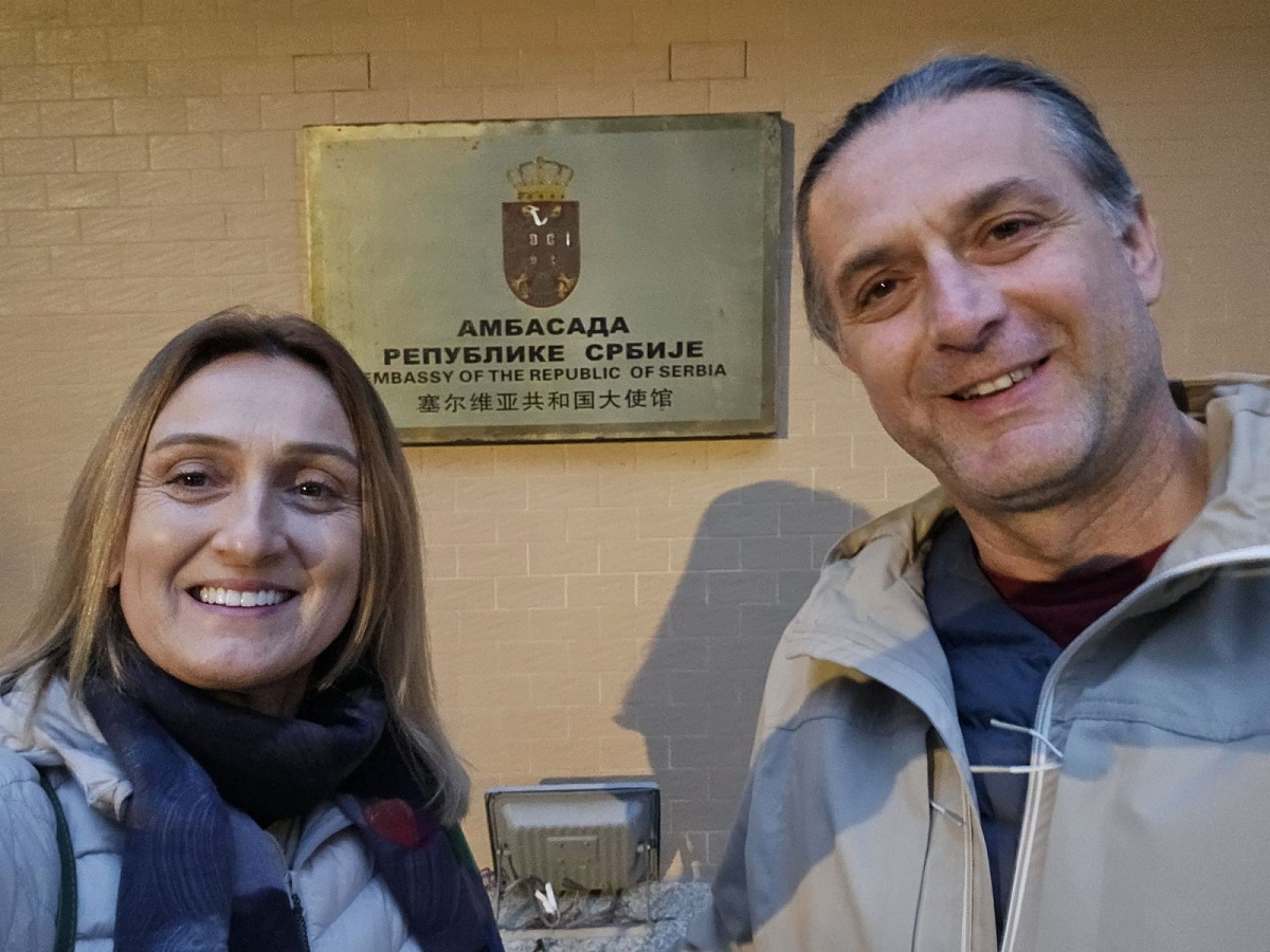 Sa biračkog mesta u Pekingu (foto: DV / DuB)