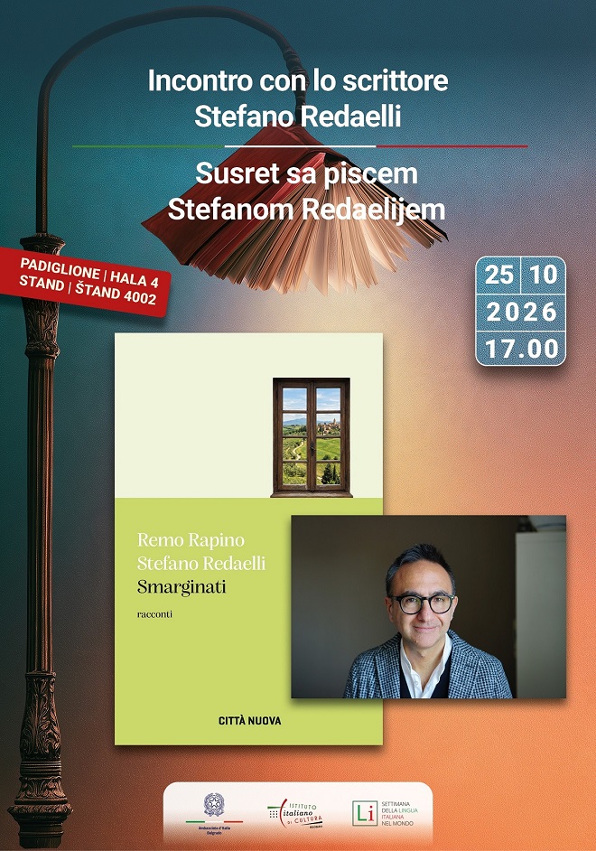 Susret sa italijanskim piscem Stefanom Redaelijem